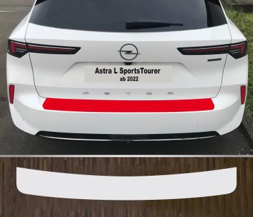 Lackschutzfolie Ladekantenschutz transparent 70 µm für Opel Astra L Sports Tourer ab 2022